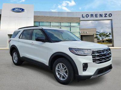 2026 Ford Explorer — rear three-quarter view