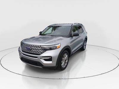 2023 Ford Explorer — rear three-quarter view
