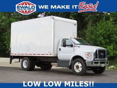 2022 Ford F-750SD Base in Oxford White — front three-quarter view