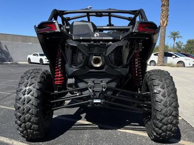 2026 Can-Am Maverick X3 MAX DS Turbo Dusty Navy — rear three-quarter view