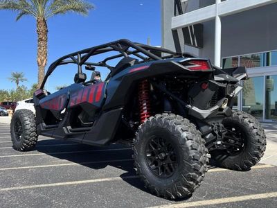 2026 Can-Am Maverick X3 MAX DS Turbo Dusty Navy — side profile view