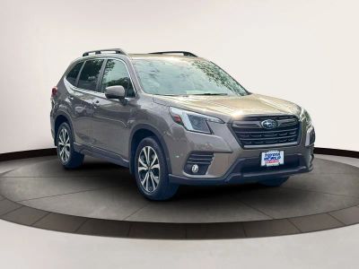 2023 Subaru Forester Limited CVT in Brown — front three-quarter view
