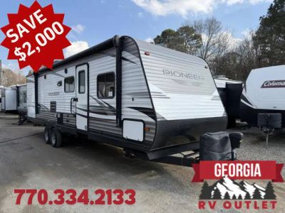 2019 Heartland Pioneer BH 280 — front three-quarter view