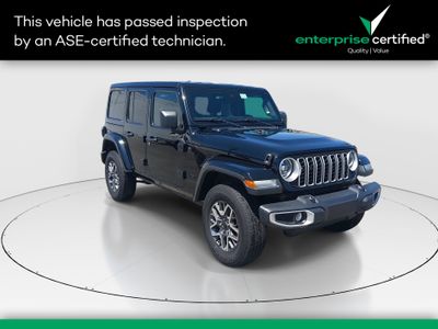 2025 Jeep Wrangler Sahara 4 Door 4x4 — front three-quarter view