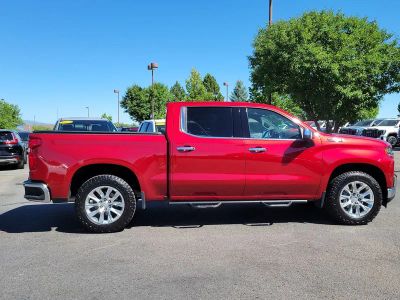 2021 Chevrolet Silverado 1500 — rear three-quarter view