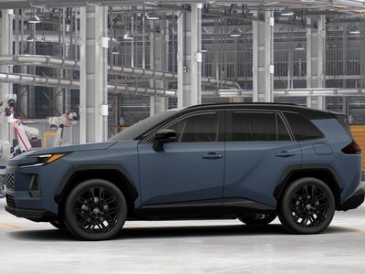 2026 Toyota RAV4 — rear three-quarter view