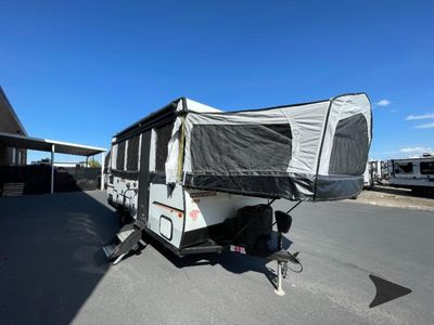 2022 Forest River RV Rockwood Premier — front three-quarter view