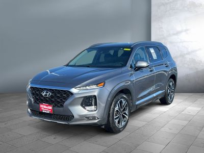 2019 Hyundai Santa Fe — front three-quarter view