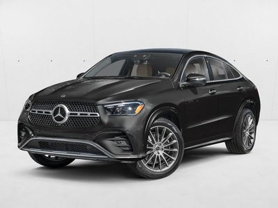 2026 Mercedes-Benz GLE 450 GLE 450 4MATIC &reg; Coupe in Obsidian Black — front three-quarter view