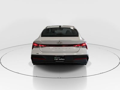 2024 Hyundai Elantra — engine compartment view