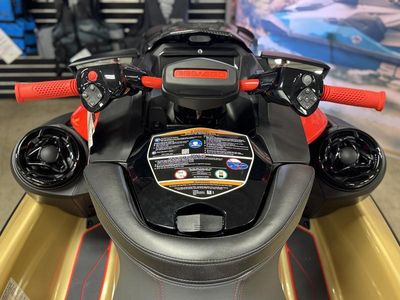 2025 Sea-Doo RXP-X 325 Tech, BRP Premium A, iBR Metallic Tan / Lava Red - Photo 10