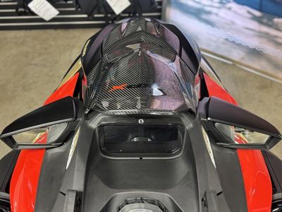 2025 Sea-Doo RXP-X 325 Tech, BRP Premium A, iBR Metallic Tan / Lava Red - Photo 12