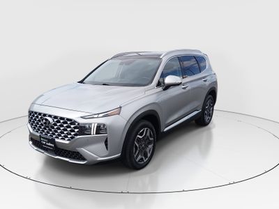 2023 Hyundai Santa Fe — rear three-quarter view