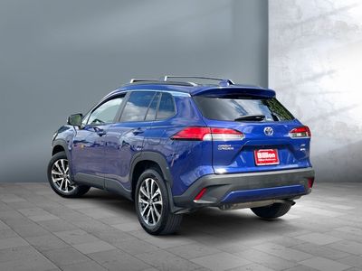2023 Toyota Corolla Cross — rear three-quarter view