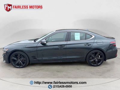 2023 Genesis G70 — side profile view