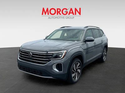 2026 Volkswagen Atlas — rear three-quarter view