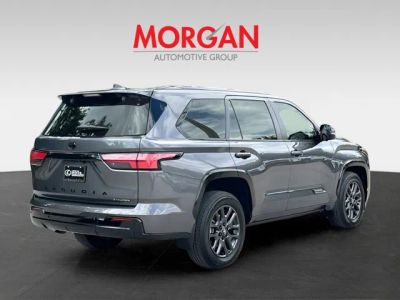 2025 Toyota Sequoia — rear three-quarter view
