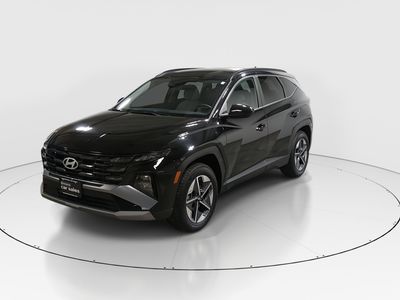 2025 Hyundai Tucson — rear three-quarter view