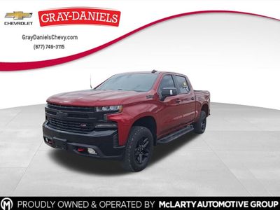 2021 Chevrolet Silverado 1500 LT Trail Boss in Cherry Red Tintcoat — front three-quarter view