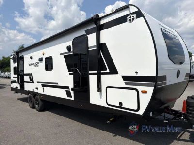 2027 Forest River Surveyor Legend — front three-quarter view