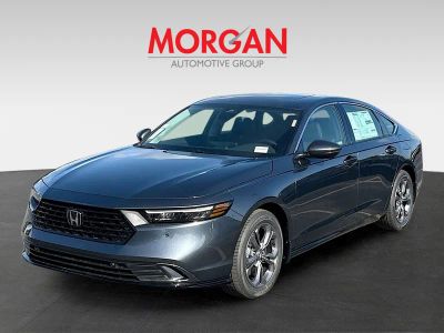 2026 Honda Accord Hybrid — rear three-quarter view