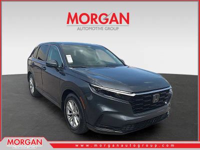 2023 Honda CR-V EX-L in sparkle silver metallic — front three-quarter view