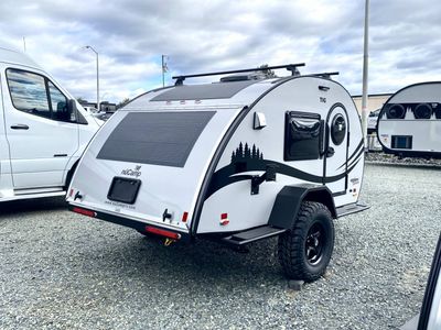2026 nuCamp TAG XL Black Canyon — engine compartment view