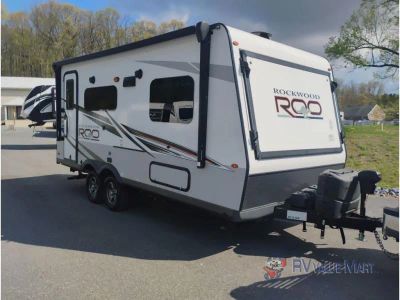 2022 Forest River RV Rockwood Roo — rear three-quarter view