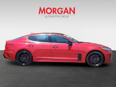 2023 Kia Stinger — rear three-quarter view