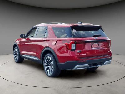 2026 Ford Explorer — rear three-quarter view