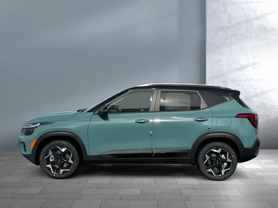 2026 Kia Seltos — rear three-quarter view