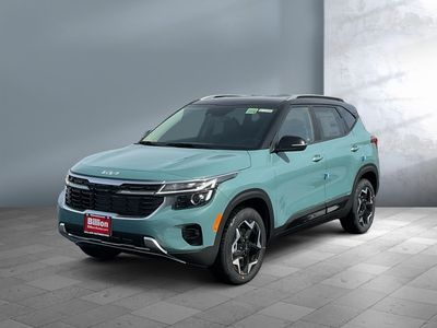 2026 Kia Seltos — front three-quarter view