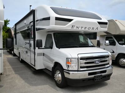 2027 Entegra ODYSSEY — front three-quarter view