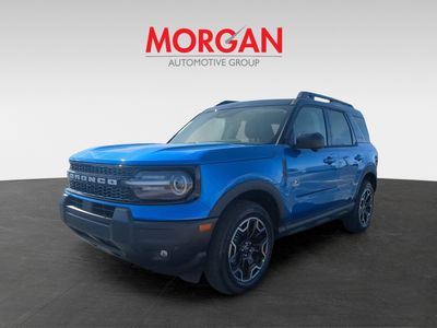 2025 Ford Bronco Sport — rear three-quarter view