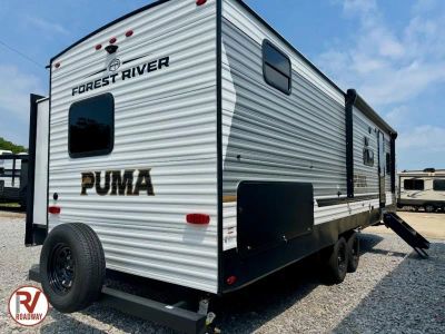 2027 Forest River RV Puma Camping Edition — rear three-quarter view