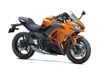2025 Kawasaki Ninja® 650 ABS — front three-quarter view
