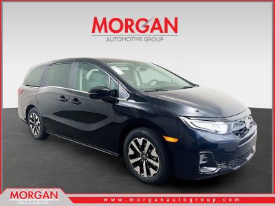 2026 Honda Odyssey EX-L in Black — front three-quarter view