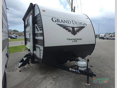2027 Grand Design Transcend Lite — front three-quarter view