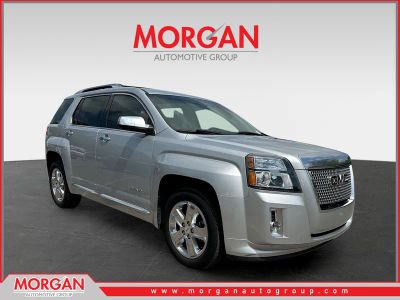2015 GMC Terrain Denali in Quicksilver Metallic — front three-quarter view