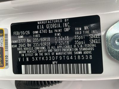 2026 Kia Sportage — photo 25 view