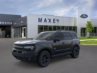 2026 Ford Bronco Sport Outer Banks® in Shadow Black — front three-quarter view