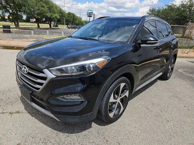 2018 Hyundai Tucson — rear three-quarter view