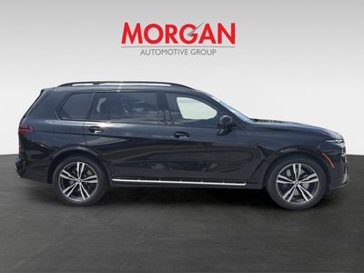 2023 BMW X7 — rear three-quarter view