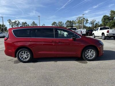 2027 Chrysler Pacifica Select in Red Hot Pearlcoat — front three-quarter view
