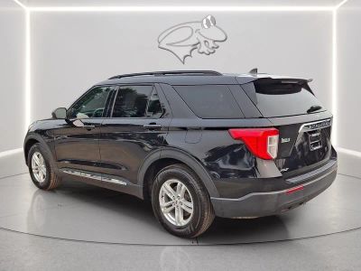 2022 Ford Explorer — rear three-quarter view