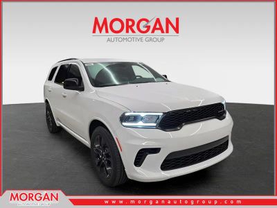 2026 Dodge Durango GT in White Knuckle Clearcoat — front three-quarter view
