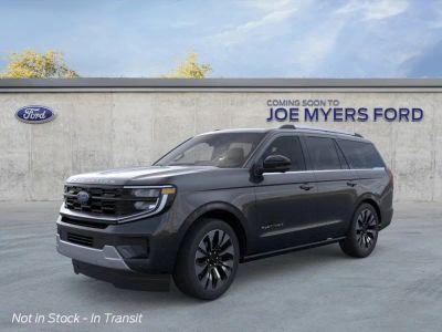 2026 Ford Expedition in HY Gray — front three-quarter view