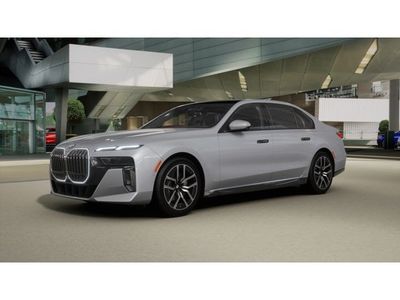 2026 BMW 7 Series 740i xDrive in Brooklyn Grey Metallic — front three-quarter view