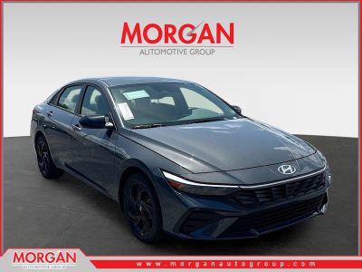 2026 Hyundai ELANTRA SEL Sport in Ecotronic Gray — front three-quarter view