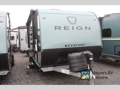 2026 Keystone RV Reign 15RB — front three-quarter view